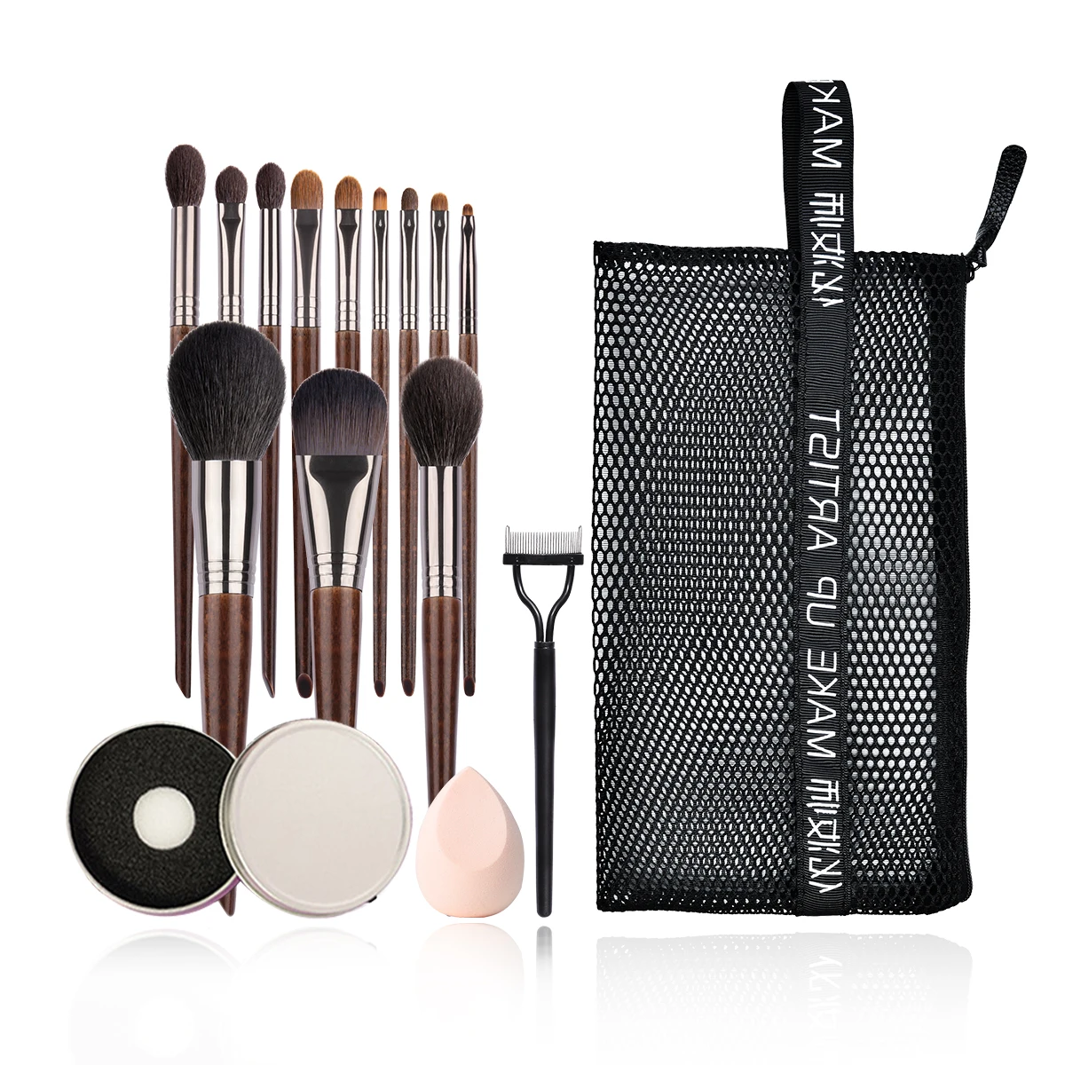 OVW Brush Set Cosmetic Eye Shadow Eyeliner Makeup Eyebrow Lip Highlighter Powder Foundation Brushes maquillajes para mujer