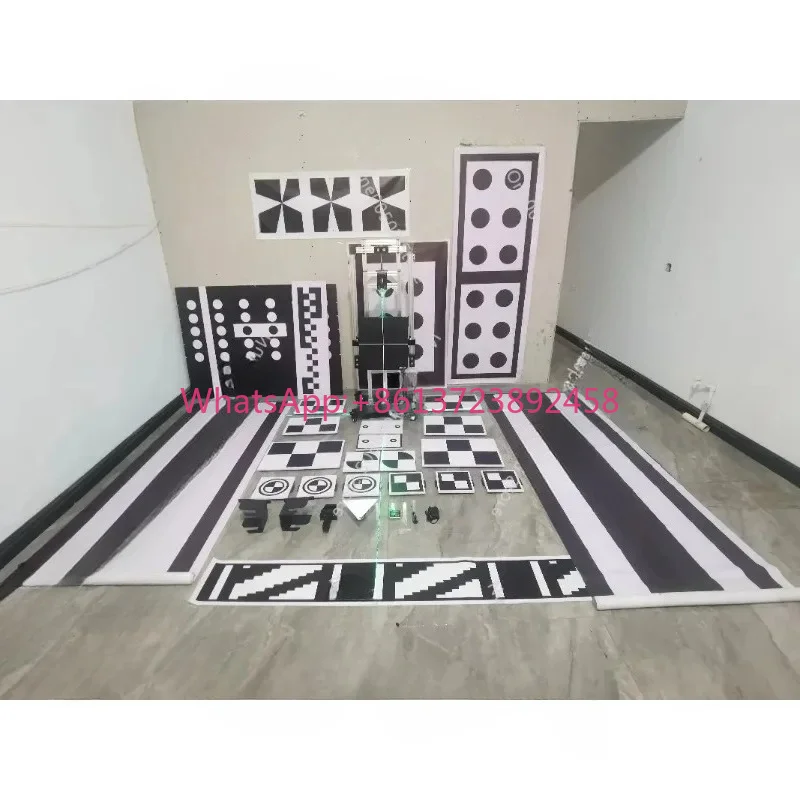 Foldable ADAS Calibration Complete Kit ACC mmWave Radar,Front Rear Camera,360 Surround View Calibration for Toyota,Honda,VW,