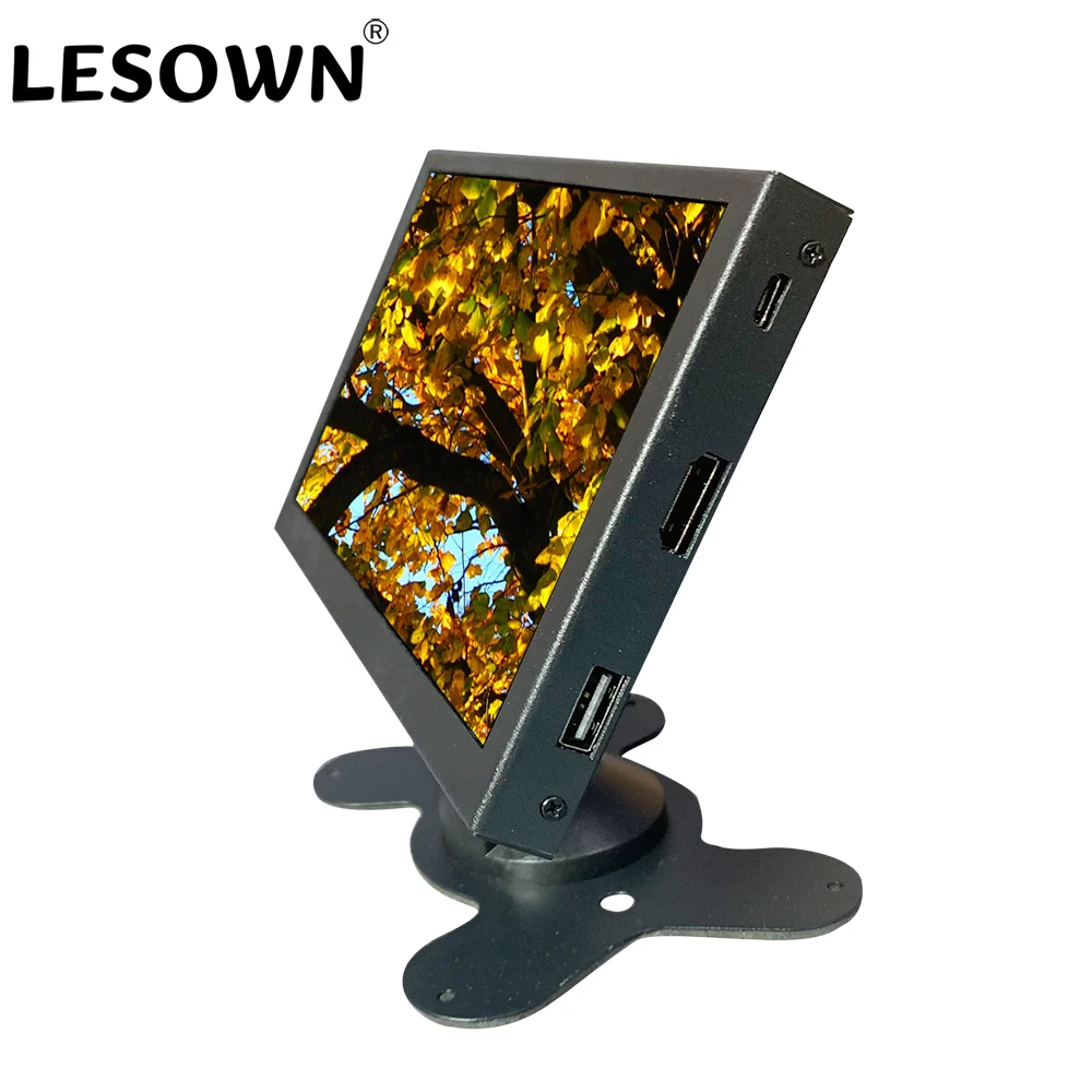 

LCD Advertising Screen Album Player 7 Inch LCD Display IPS LCD Display 1024x600 USB Video Player with Speaker, USB Plug & Play