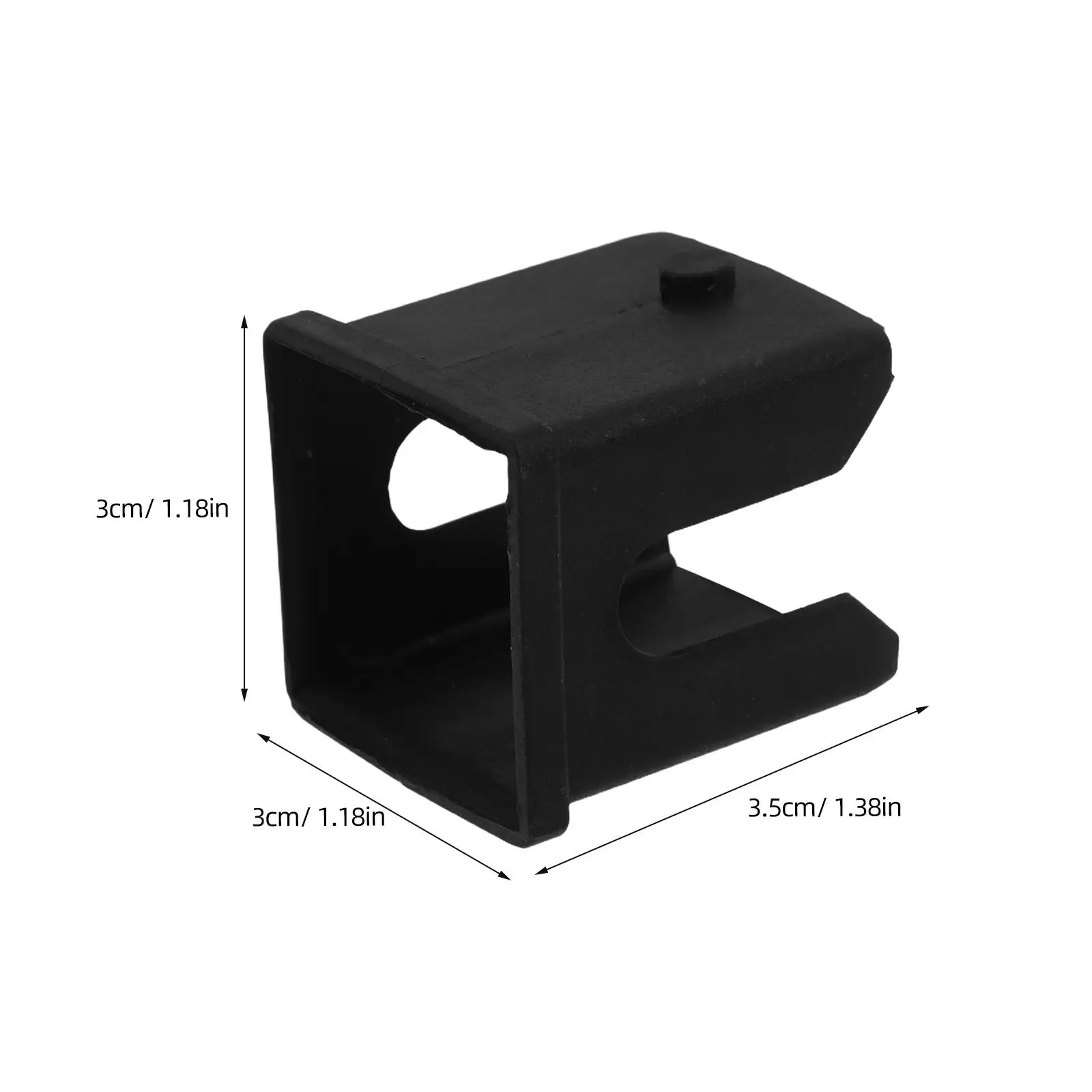 4Pcs Canopy Pole Middle Leg Pad Weather-Resistant Outdoor Tent Connector Part Gazebo Support Pole Pad for Camping and Outdoor