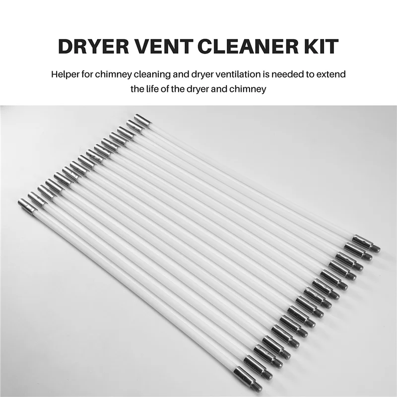 Y42A-17 Buah Set Sikat Cerobong Asap Industri Rumah Tangga Sikat Boiler Cerobong Asap Alat Pembersih Kit Pembersih Perapian