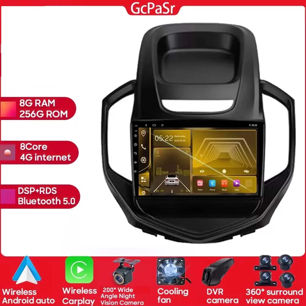 For Geely Jingang/King Kong GC6 2016-2019 Touch Screen Android 13 8 Core Car Radio Player Rear Camera GPS Navigation Wifi RDS