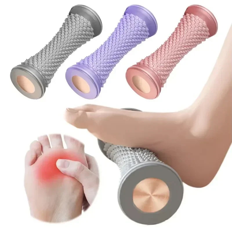 Yoga Massage Balls Foot Massager Roller Plantar Fascia Roller Muscle Relaxation Care Plastic Manual Foot Massager Excercise Ball