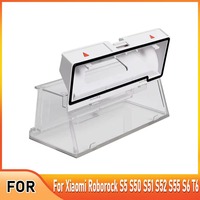 Dust Box Accessories For Xiaomi Roborock S5 S50 S51 S52 S55 S6 T6 Robot Vacuum Cleaner Parts Dust Bin Box HEPA Filter Kits