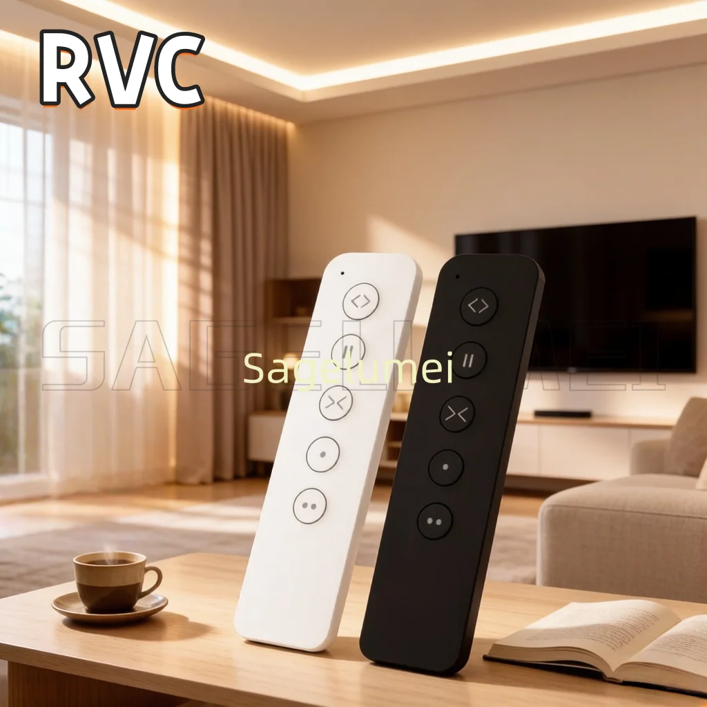 Open/Close curtain switch Skydance Can be set as 1 Zone 2 scene/2 Zone Curtain Remote Control RVC 5-Button module Two match ways