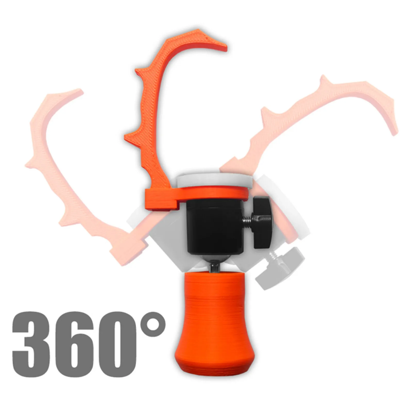 Manija de pintura con rotación de 360 grados, modelo a escala estable, herramientas de pintura para ensamblaje de modelos a escala, figuras de modelos en miniatura