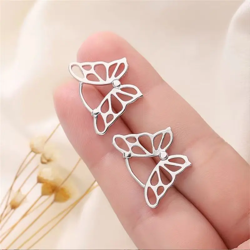 

2026 New 1 Pair Butterfly Earrings For Women New Trendy Female Earring Party Jewelry Gift Dropshipping
