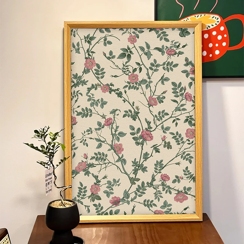 

Самоклеящиеся водонепроницаемые обои со свежим зеленым цветком розы, современные спальни, гостиной, ванной комнаты, стены, цветочные украшения