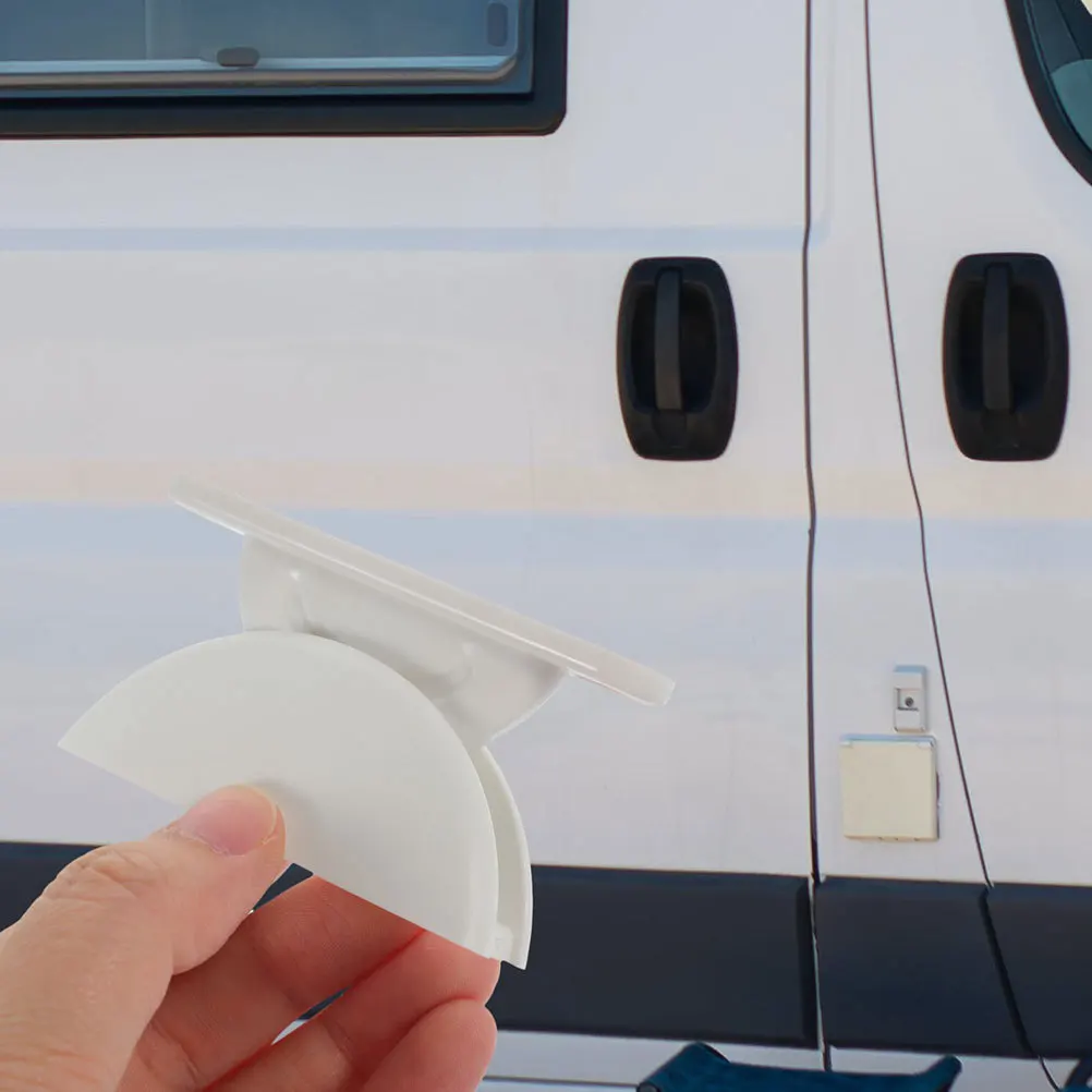 

2Pcs Rv Door Retainers Nylon Door Holder Stopper Quiet Catch Easy Install for Trailer Camper Motorhome Accessories
