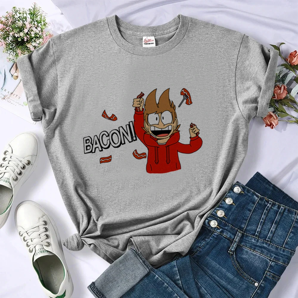 Eddsworld T-Shirt Shoujo Harajuku Baddie Vintage Sommer günstiges T-Shirt Ausverkauf Psychedelic Grunge Streetwear Party – Detail 4