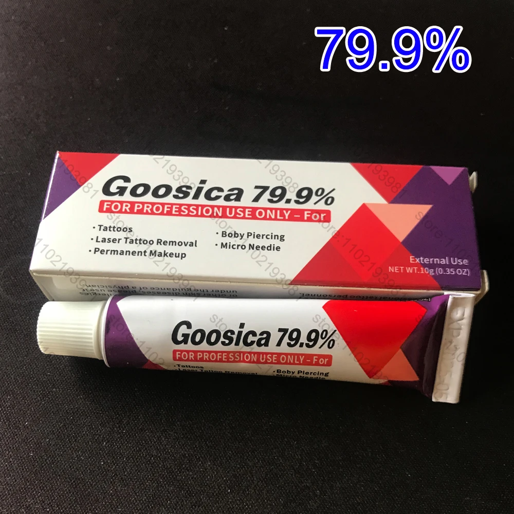 79.9%  Arrival Goosica Tattoo Cream Before Permanent Makeup Microblading Eyebrow Lips Liner Tattoo Care Cream10g