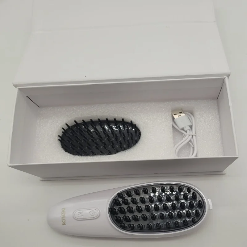 

DEZALON ELECTRIC LED SCALP MASSAGE COMB USB CHARGING RED LIGHT THERAPY