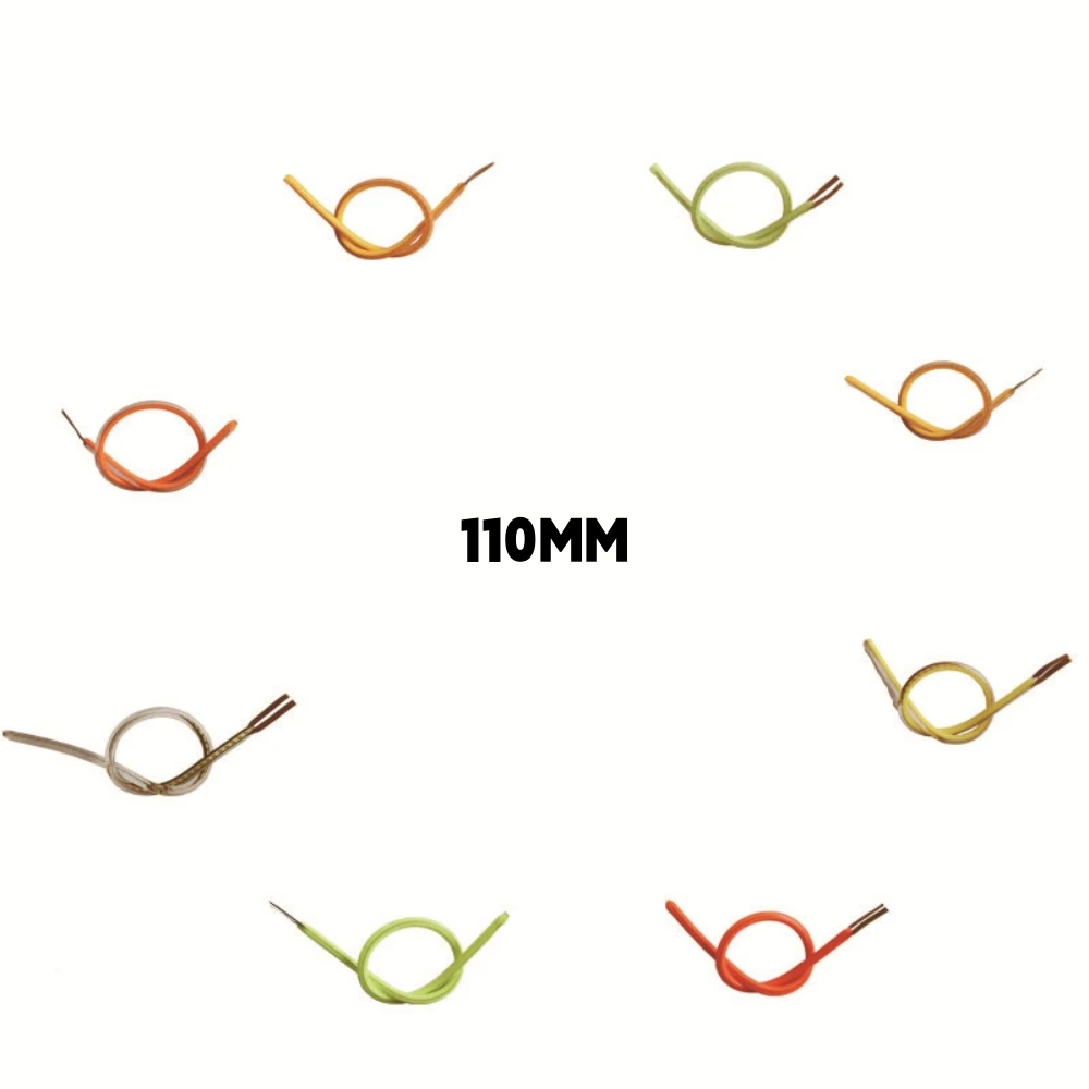 Free Cut Flexibles LED-Filament für LED-Birne 25 mm, 80 mm, 110 mm, 128 mm, 190 mm, 255 mm, 300 mm, DC 3 V, Lampenzubehör, Diode, DIY-Teile – Detail 17