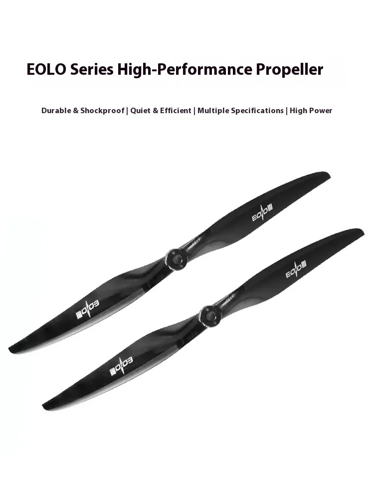 Langyu Eolo Hochleistungspropeller 10-16 Zoll Durchmesser Geeignet für ferngesteuerte Flugzeuge mit festen Flügeln 1 Stück pro Packung – Detail 1