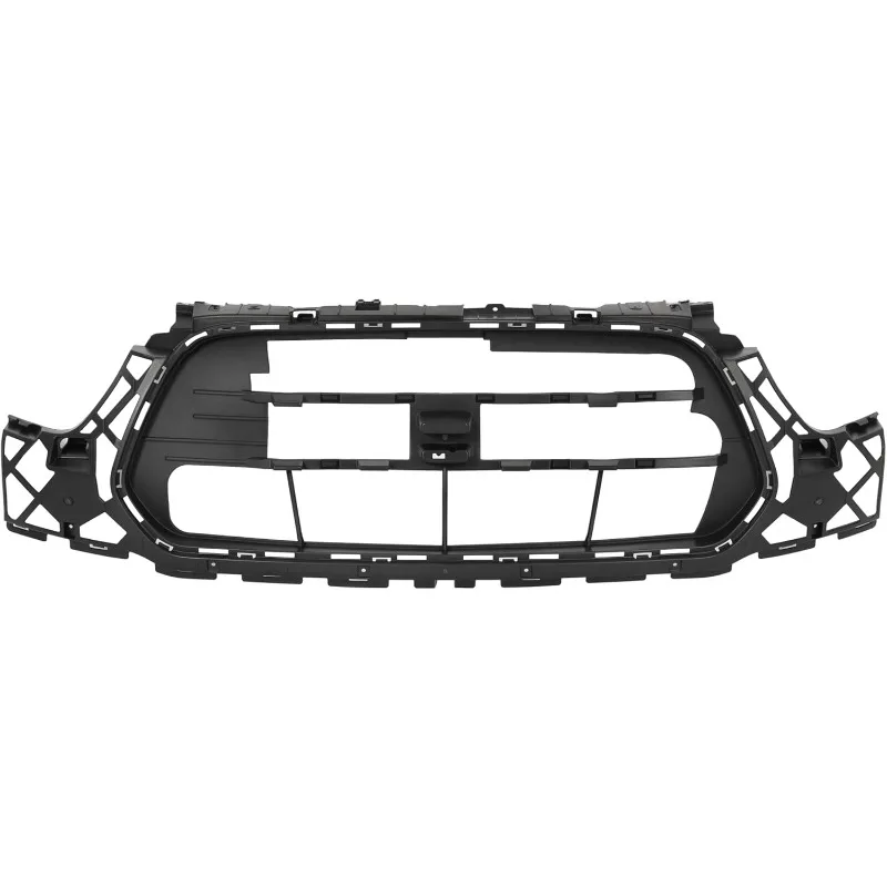 HECASA مصبغة التعزيز متوافق مع 2015-2019 فورد ترانزيتارجو فان المصد الأمامي شواء تعزيز تصاعد لوحة أسود