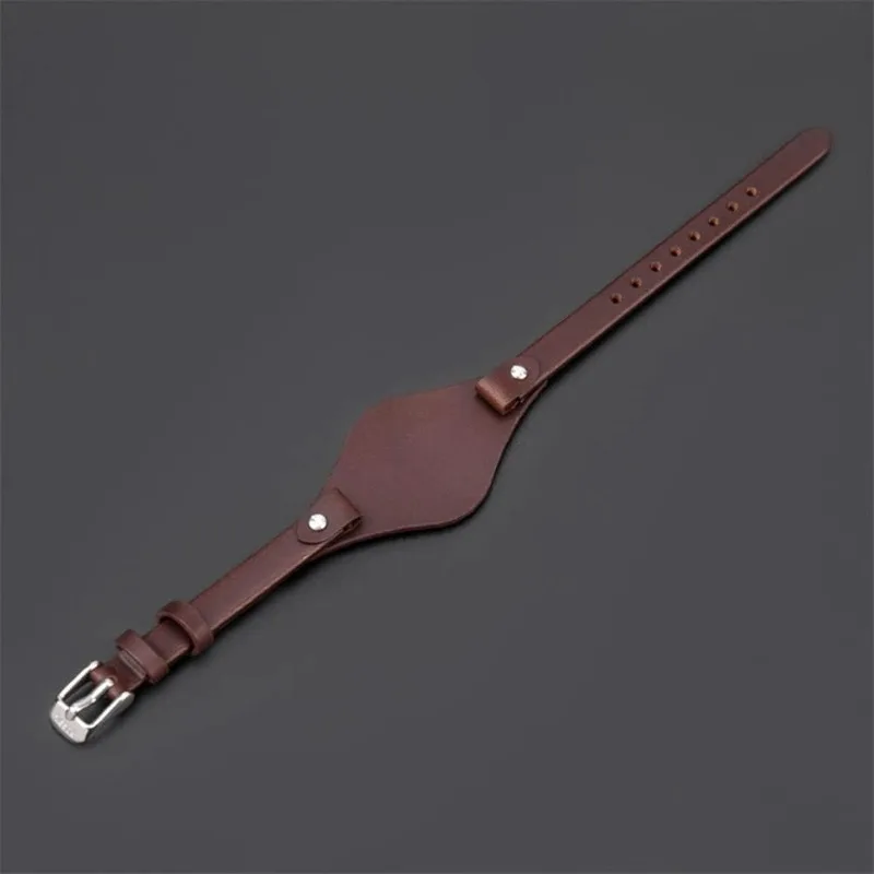 Cinturino orologio in morbida pelle da 210 cm per Fossil ES3077, Es2830, Es3262, Es3060, 21 cm