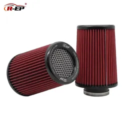 Car High Flow Air Filter Universal Cold Cone Air Intake Filters 3