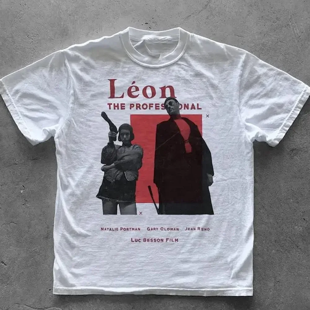 Street Vintage Harajuku Retro Show Poster Graphic Tee Unisex Crew Neck Short-sleeved Y2K Casual Fashion Oversized Tops Clothing