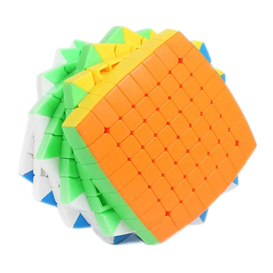 Sengso Pillowed 8x8 Magic Puzzle Cube Professional ShengShou 8x8x8 Bread Speed Cubo magico Speed Cubes Educational Toys