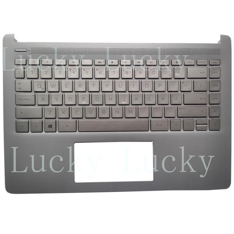

f Latin America LA Keyboard&PalmRest For HP 14-DQ 14-FQ L88200-161 no backlit