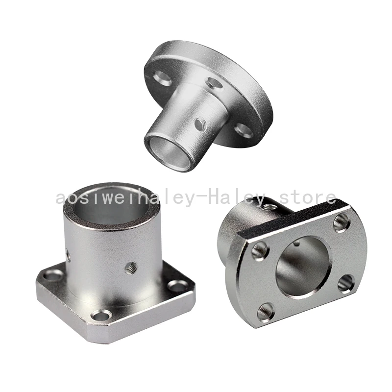 

Guide Flange Shaft Support Base 8/10/12/16/20/25/30/35/40/50 Mm Linear Shaft Fixture Bracket Rod Holder Mount Connector