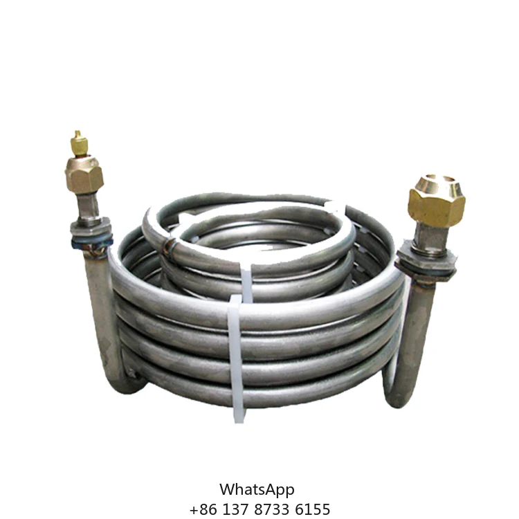 

ISO Certification Titanium Seamless Tube Coil Heat Exchanger Counterflow Wort Chiller