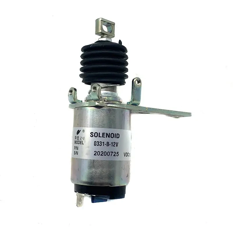 0331 Stop Solenoid Valve 4M40 12V 24V Is Suitable For Various Models Of Construction Machinery Parts