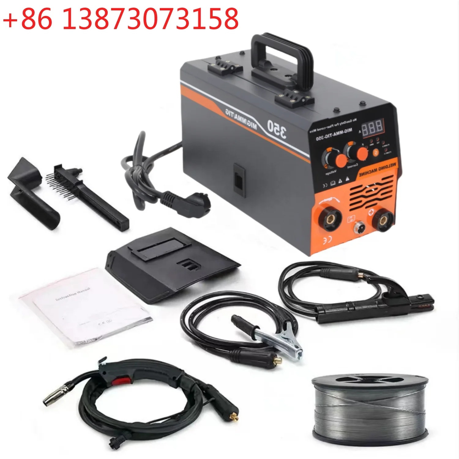 MIG-350 3-in-1 AC 20-350A 220V|110V Welding Machine | MIG MMA TIG Gasless Flux Core Welder