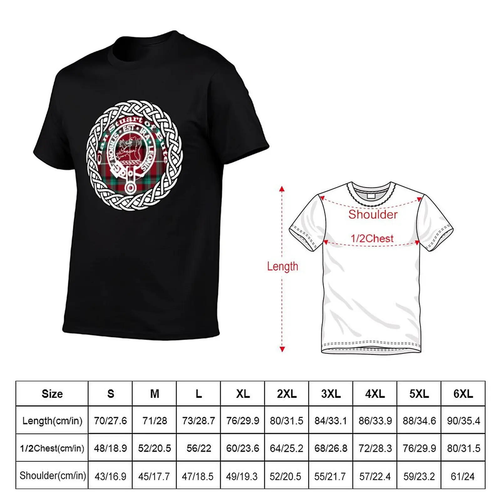 Clan Stuart of Bute 200 Page Lined Journal/Notebook T-Shirt plus size tops designer shirts summer tops anime mens white t shirts