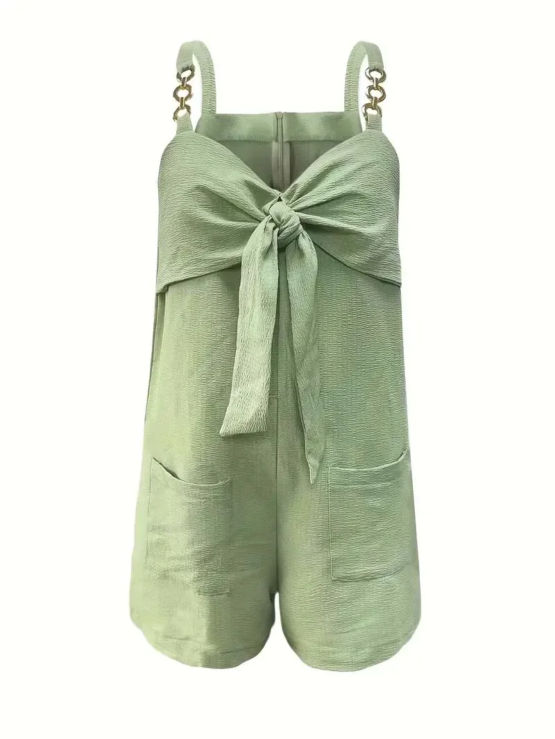 Transgraniczna europejsko-amerykańska odzież damska Amazon letnia moda codzienna szorty na ramiączkach kombinezon spodnie na ramiączkach dla kobiet