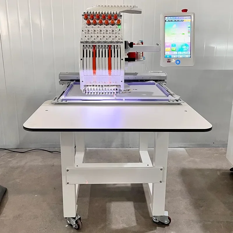 machine  Computerized embroidery machine Flat hat embroidery ready-to-war sewing machine
