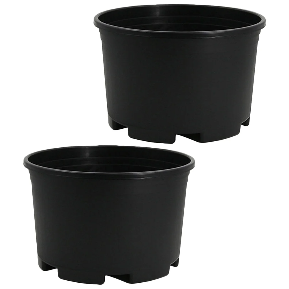 

2 Pcs Plant Saucers for Outdoors Planter Plastic Pots Plants Succulent Bowl Indoor Planters Planting Flower Orchid Nursery