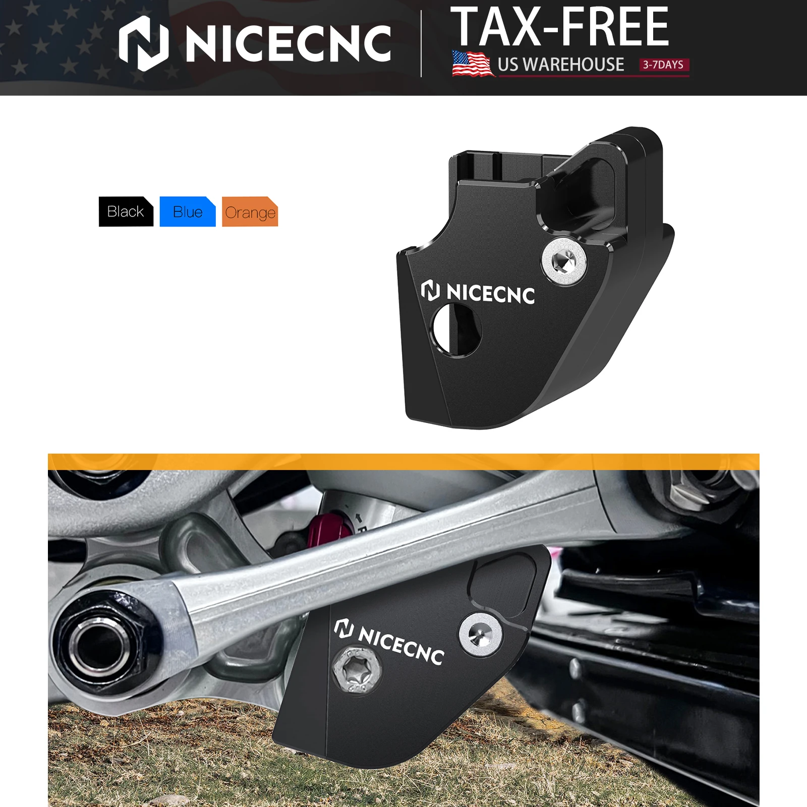 

NICECNC For 2025 2024 Husqvarna TE 300 TE FE 501 450 350 300 250 200 150 125 TC FC TX FX 2023 Linkage Cover Guard Shock Absorber
