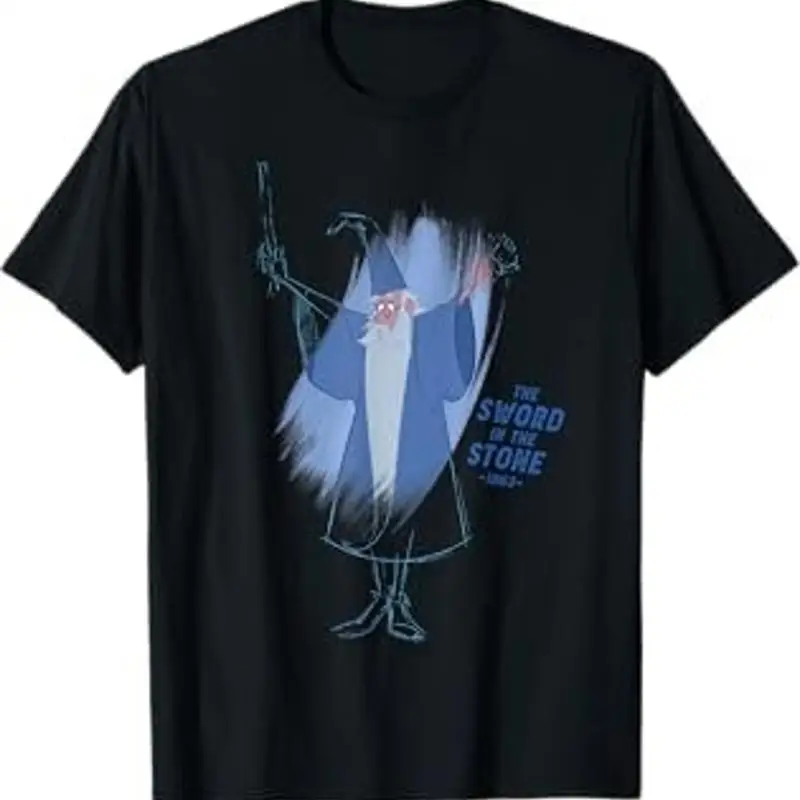 

Футболка Ink And Paint Merlin From The Sword In Stone 1963.