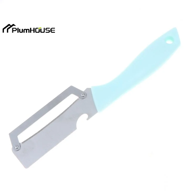 Stainless Steel Peeler With Plastic Handle For Peeling And Slicing Fruits And Vegetables | Durable And Smooth Operation