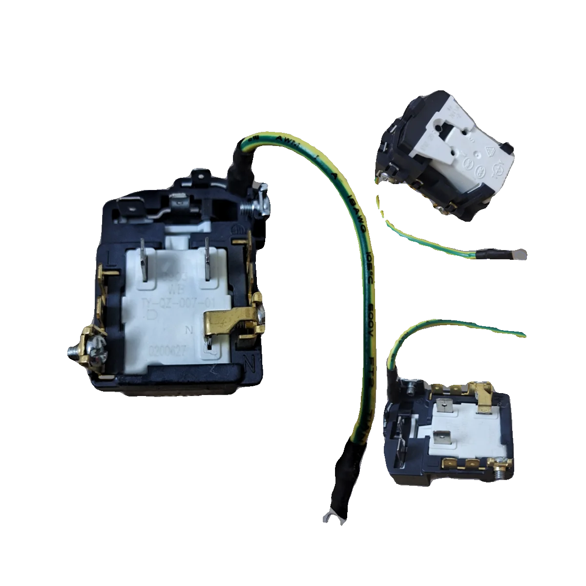 1PC Suitable for Haier refrigerator compressor PTC starter TY-QZ-003-01 overheating overload protector capacitor
