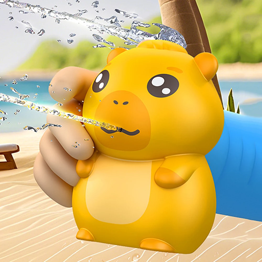 3 stks/set Cartoon Capybara Waternevel Druk Type Kleine Capybara Bad Lange Afstand Draagbare Capybara Water Vechten Strand