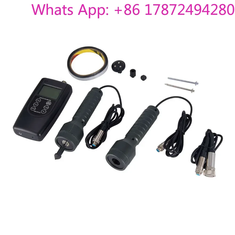 High Precision 2 in 1 Vibration Tachometer VM-6370T |  Hot Sale Vibration Analyzer Speed Meter