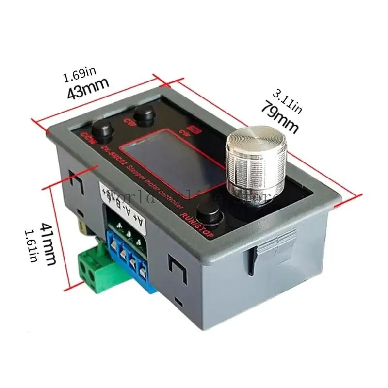 SMC02 Motorsnelheid Controller Module Stapspulspuls Signaal Generator Module voor stappenmotor Driver Regelaar 87HC