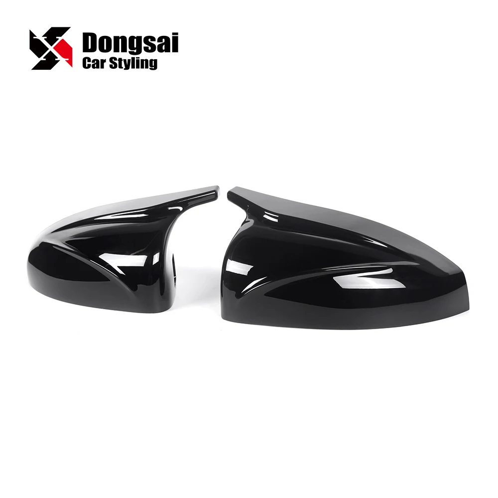 ABS Gloss Black Side View M Look Wing Mirror Housing Covers Caps With Assist for A3 S3 RS3 8P 8V 2013+