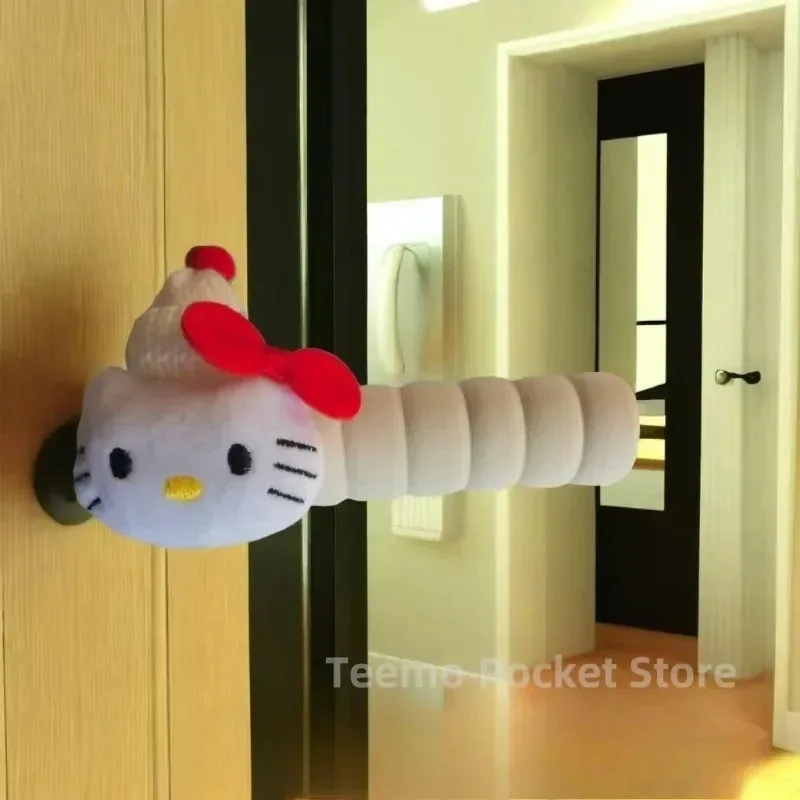 Hangyodon-ドアハンドル保護カバー,ハローキティ漫画人形,カワイイルームアクセサリー,アニメ漫画,クリスマス