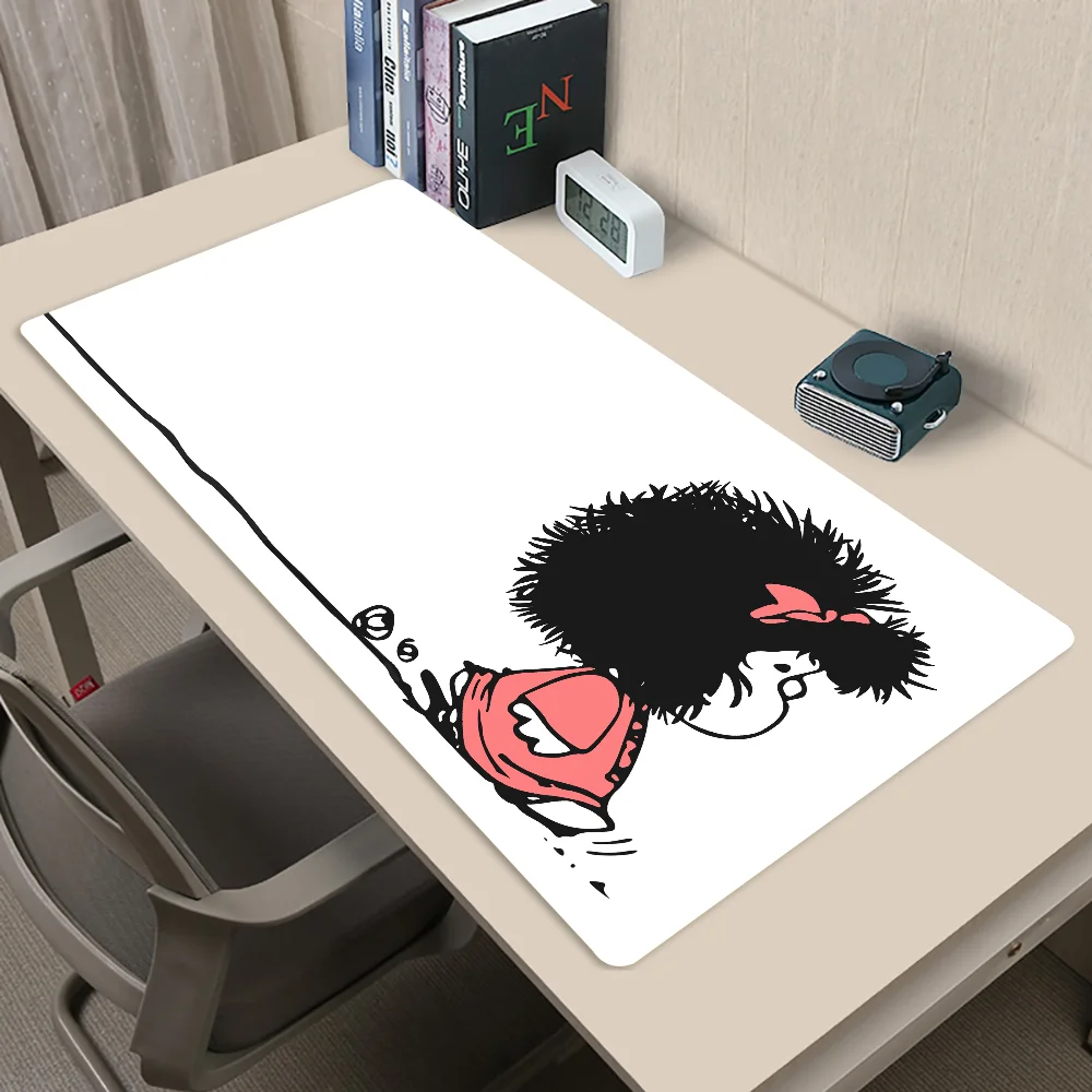 Mafalda Girl Mousepad Mousepad New Arrivals Large Gaming Mousepad L XL XXL Gamer Mouse Pad Size For Keyboards Mat