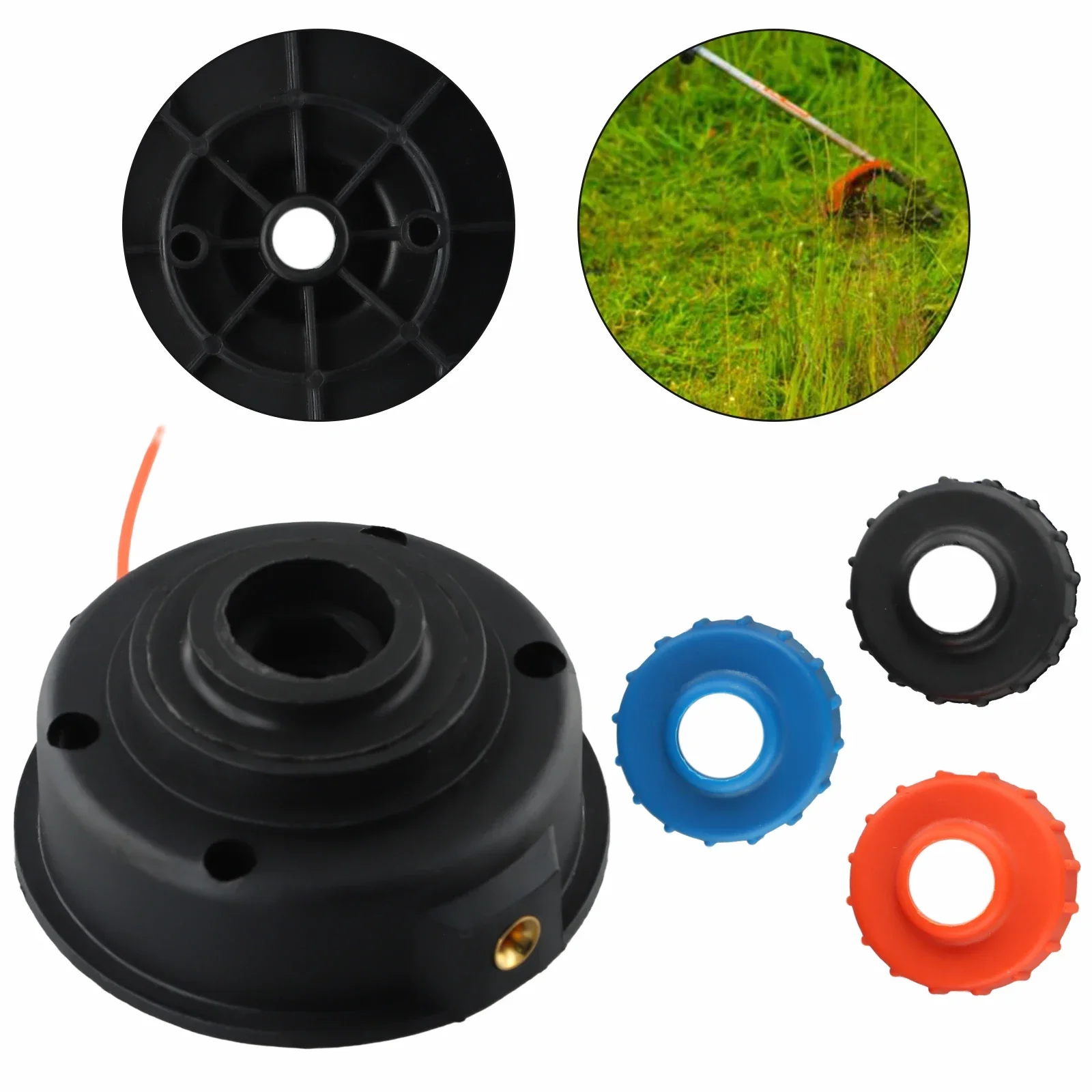 Trimmer Head With Bump Knob For TB10CS TB15CS TB21EC TB22 TB22EC TB25CB Garden Lawn Mower Accessories