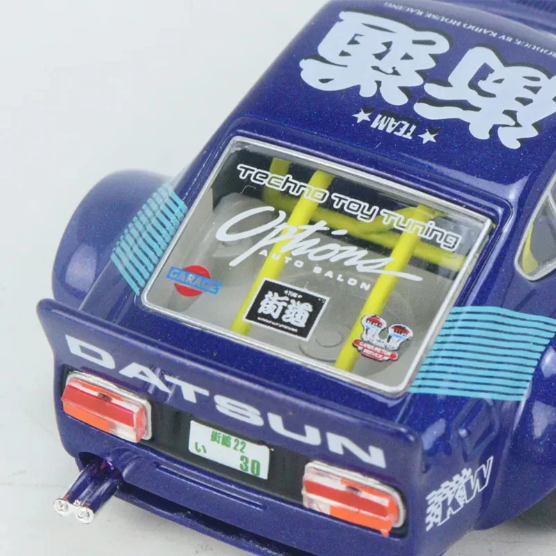 TSM MINI GT KAIDO HOUSE #24 Open Front Cover 1:64 DATSUN S30 Fairlady Z Die-cast alloy car model collection display gifts