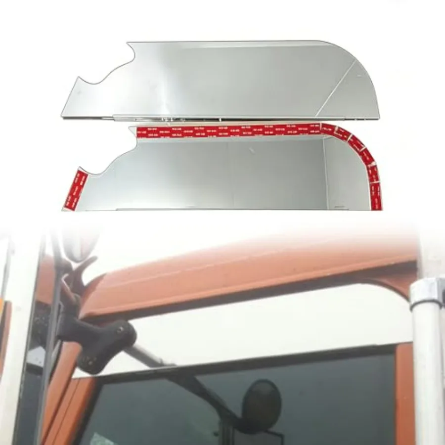 

8'' Stainless Steel Monster Door Trim for International 9200I 2 Pack Chopped Window Trim