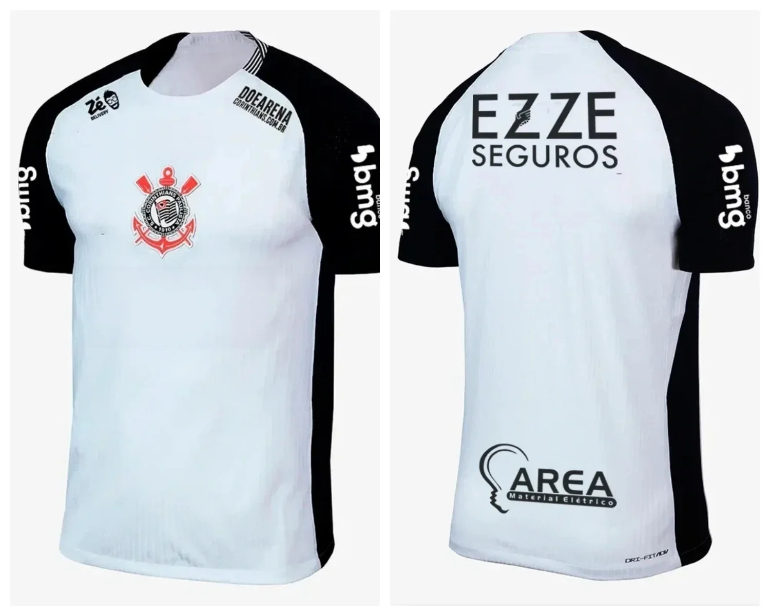 2027New Corinthians Niche Fan Customized Casual Sports Fast Drying Breathable 3D Printed T-shirt For Family And Children's Wear