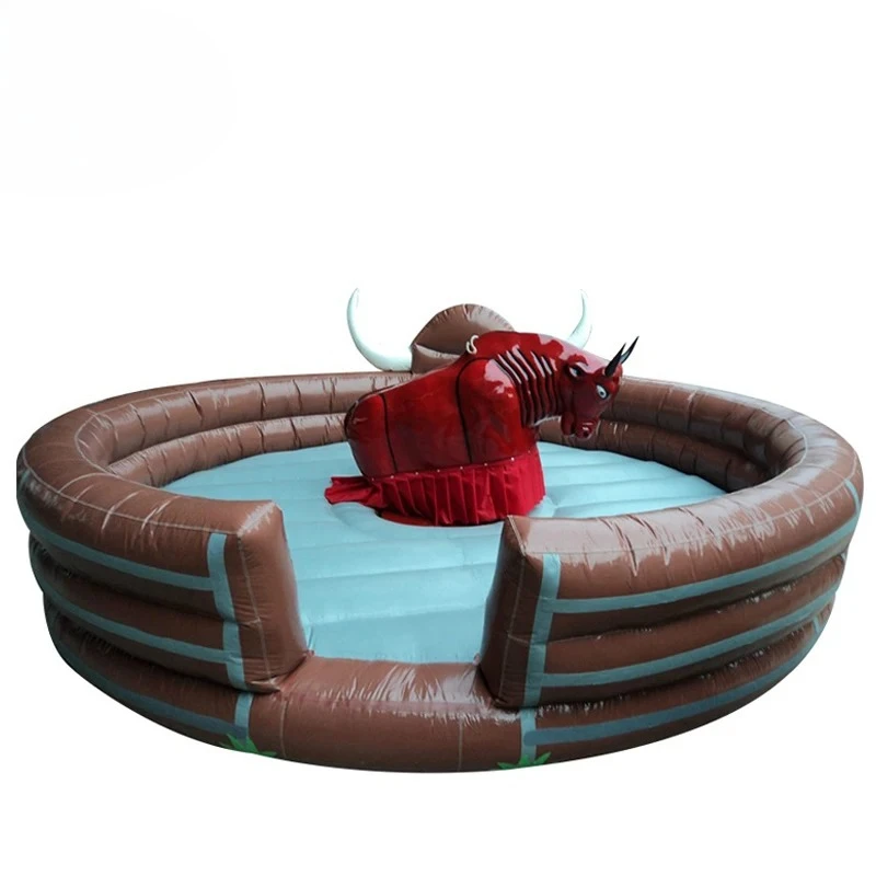 Riding Pink Mechanical Bull for Sale Riteng Hot Sale Mechanical Rodeo Bull Price