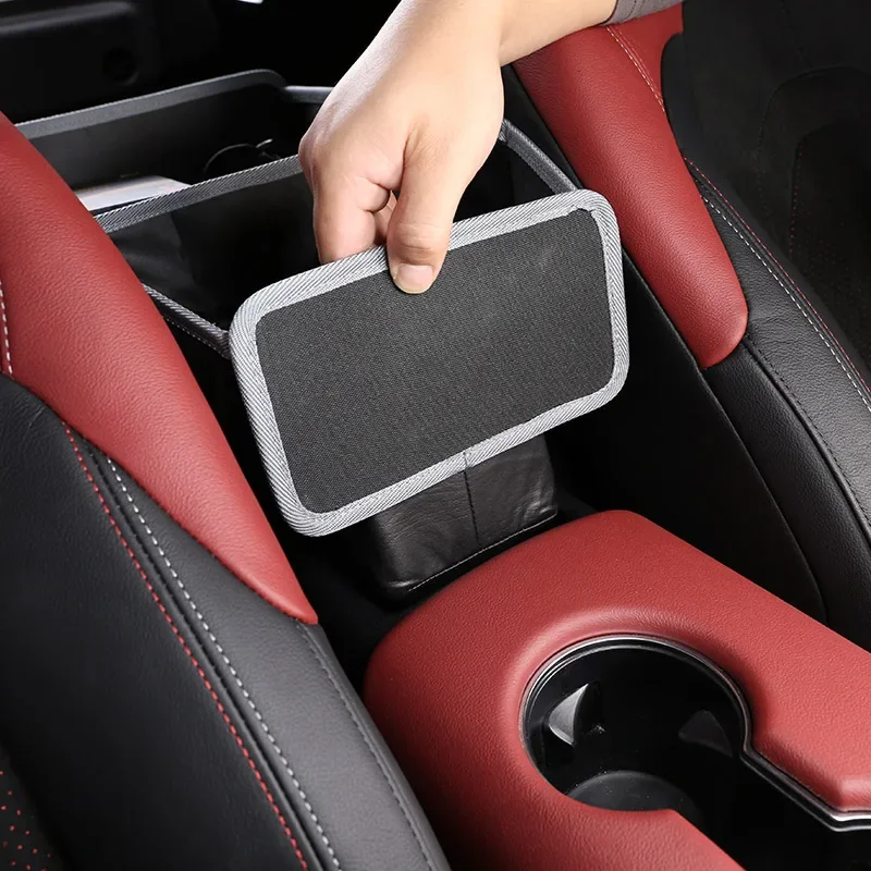 

For Toyota GR Supra A90 2019-24 Car Central Armrest Storage Box Pocket Multi-use Seat Back Storage Bag Organizer Car Accessories