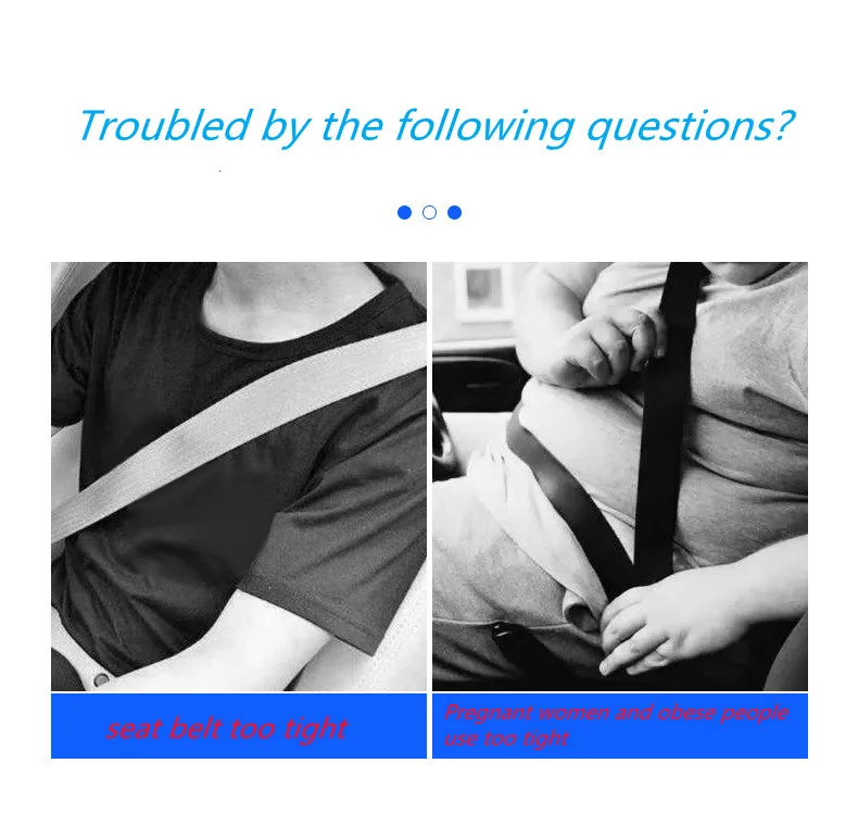 2pcs Car Seat Belts Anchor 4 Colors Safety Protection Universal Safety Adjustable Auto Stopper Buckle Plastic Clip Car Safety image 2