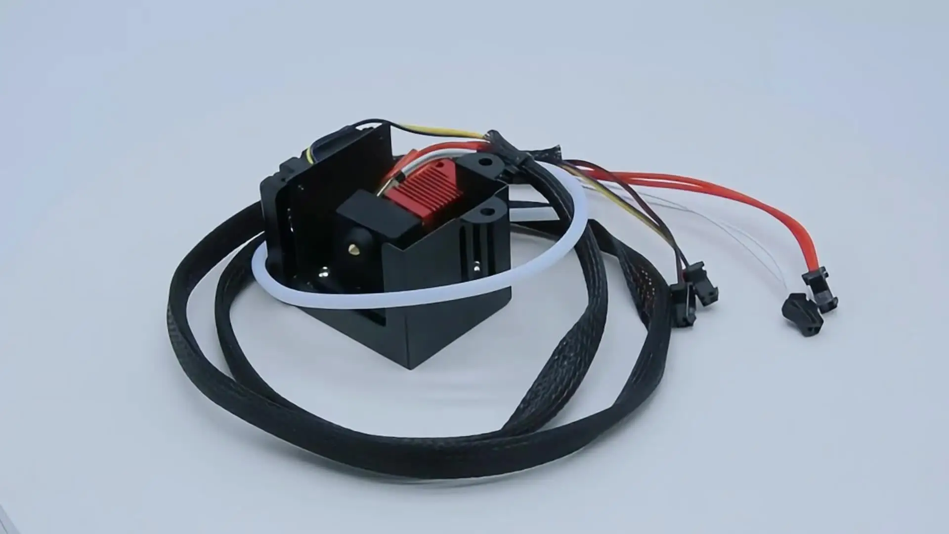 Impresora 3D Ender 5 Kit extrusor completamente ensamblado 24V con 2 uds ventiladores de refrigeración boquillas de 1,75mm 0,4mm extremo caliente para impresora 3D Ender 5